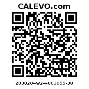 Calevo.com Preisschild 2030204w24-003055-38