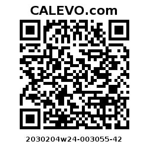 Calevo.com Preisschild 2030204w24-003055-42