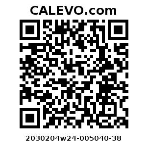 Calevo.com Preisschild 2030204w24-005040-38