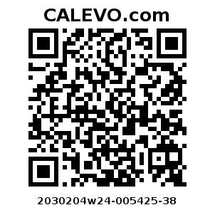 Calevo.com Preisschild 2030204w24-005425-38