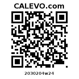 Calevo.com Preisschild 2030204w24