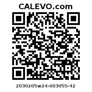 Calevo.com Preisschild 2030205w24-003055-42