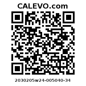 Calevo.com Preisschild 2030205w24-005040-34