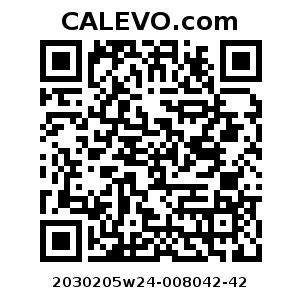 Calevo.com Preisschild 2030205w24-008042-42