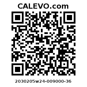 Calevo.com Preisschild 2030205w24-009000-36