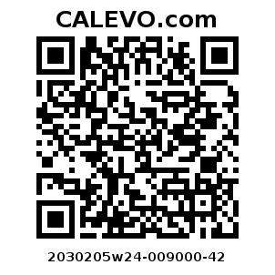 Calevo.com Preisschild 2030205w24-009000-42