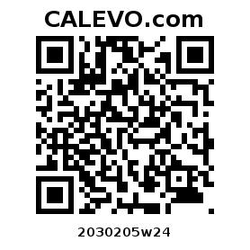 Calevo.com Preisschild 2030205w24