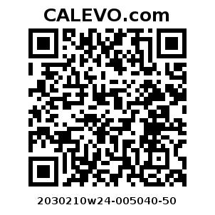 Calevo.com Preisschild 2030210w24-005040-50