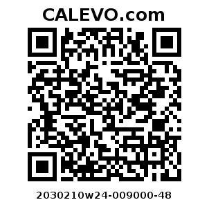 Calevo.com Preisschild 2030210w24-009000-48