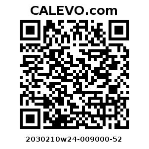 Calevo.com Preisschild 2030210w24-009000-52