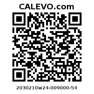 Calevo.com Preisschild 2030210w24-009000-54