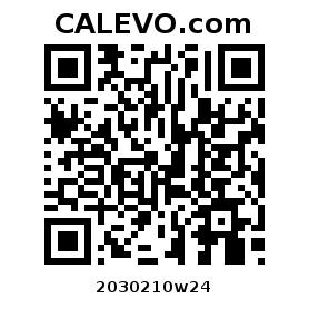 Calevo.com Preisschild 2030210w24