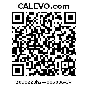 Calevo.com Preisschild 2030220h24-005006-34