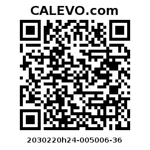 Calevo.com Preisschild 2030220h24-005006-36