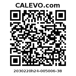 Calevo.com Preisschild 2030220h24-005006-38