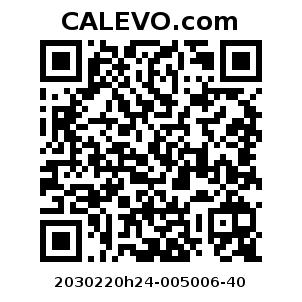 Calevo.com Preisschild 2030220h24-005006-40