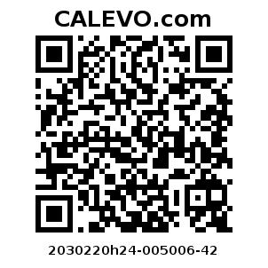 Calevo.com Preisschild 2030220h24-005006-42