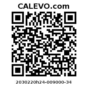 Calevo.com Preisschild 2030220h24-009000-34