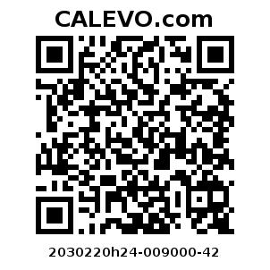 Calevo.com Preisschild 2030220h24-009000-42