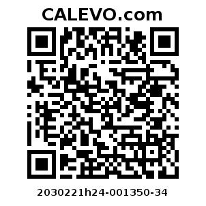 Calevo.com Preisschild 2030221h24-001350-34