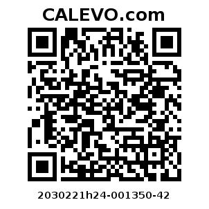 Calevo.com Preisschild 2030221h24-001350-42