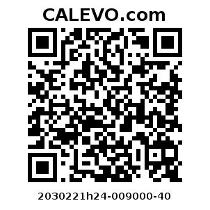 Calevo.com Preisschild 2030221h24-009000-40