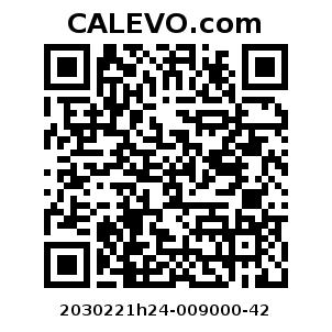 Calevo.com Preisschild 2030221h24-009000-42