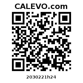 Calevo.com Preisschild 2030221h24