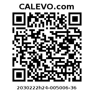 Calevo.com Preisschild 2030222h24-005006-36