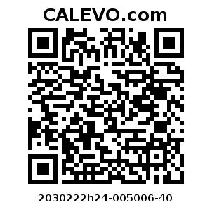 Calevo.com Preisschild 2030222h24-005006-40