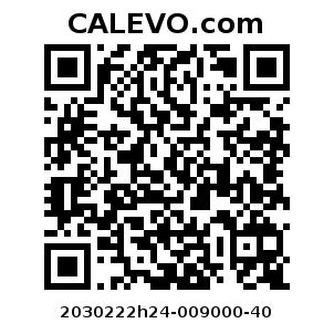 Calevo.com Preisschild 2030222h24-009000-40