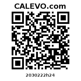 Calevo.com Preisschild 2030222h24