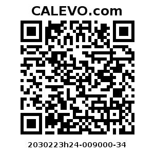 Calevo.com Preisschild 2030223h24-009000-34