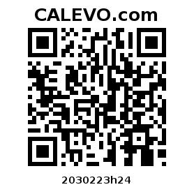 Calevo.com Preisschild 2030223h24