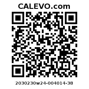 Calevo.com Preisschild 2030230w24-004014-38