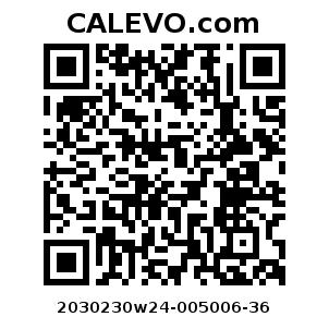 Calevo.com Preisschild 2030230w24-005006-36