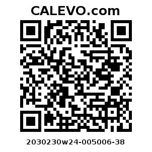 Calevo.com Preisschild 2030230w24-005006-38