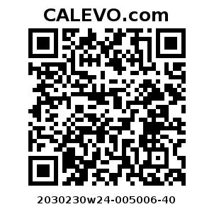 Calevo.com Preisschild 2030230w24-005006-40