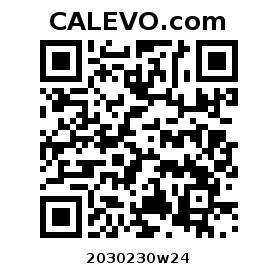 Calevo.com Preisschild 2030230w24