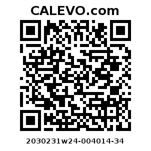 Calevo.com Preisschild 2030231w24-004014-34