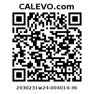 Calevo.com Preisschild 2030231w24-004014-36