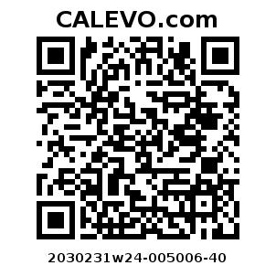 Calevo.com Preisschild 2030231w24-005006-40