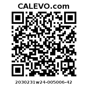 Calevo.com Preisschild 2030231w24-005006-42