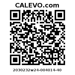 Calevo.com Preisschild 2030232w24-004014-40