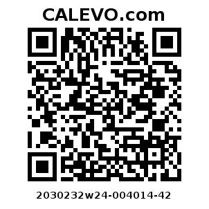 Calevo.com Preisschild 2030232w24-004014-42