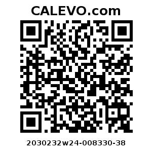 Calevo.com Preisschild 2030232w24-008330-38