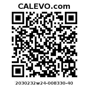 Calevo.com Preisschild 2030232w24-008330-40