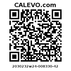 Calevo.com Preisschild 2030232w24-008330-42