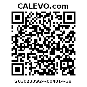 Calevo.com Preisschild 2030233w24-004014-38