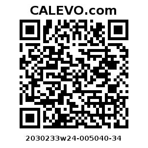 Calevo.com Preisschild 2030233w24-005040-34